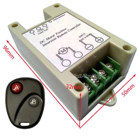 Dc Motor Controller With Wireless Remote Control V V Control Board