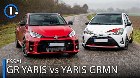 Toyota GR Yaris Gegen Toyota Yaris GRMN Im Exklusiven Vergleich