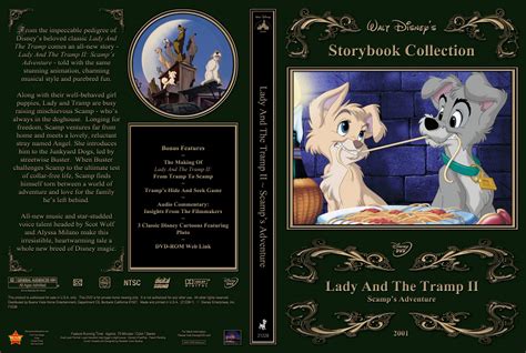 Lady And The Tramp Ii Scamps Adventure Movie Dvd Custom Covers