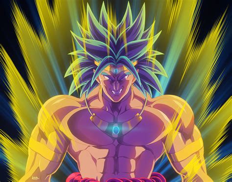 Broly Dragon Ball Z Anime Artwork Hd Anime 4k Wallpapers Images Backgrounds Photos And Pictures