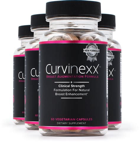 Fast Shipping Supplements Best Breast Enlargement Pills CURVINEXX Bottles Natural Bust