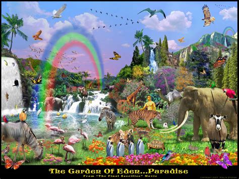 Garden Of Eden Art Picture The Bible Photo 27092885 Fanpop
