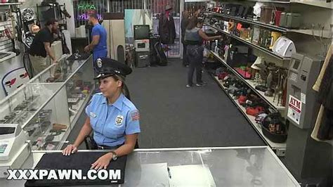 XXX PAWN Pervy Pawn Shop Owner Fucks Latin Police Officer YesPornPlease