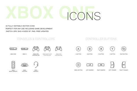 Ad Xbox Icon Set By Sweet Design Man On Creativemarket Complete