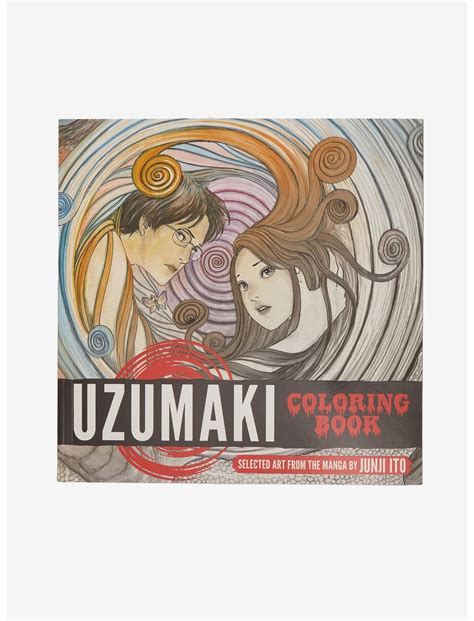 Junji Ito Uzumaki Coloring Book Hot Topic