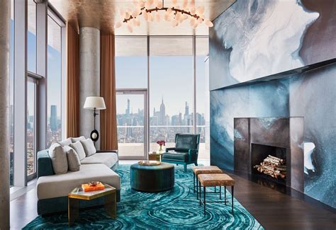 Tour A Contemporary New York City Apartment With Lofty Views Interior