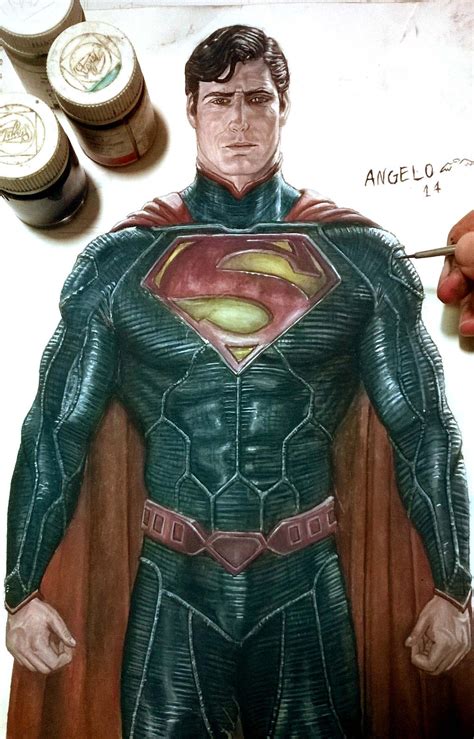 Superman New 52 My Realistic Version By Angelodecapuaart On Deviantart