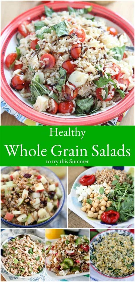 12 Healthy Whole Grain Salad Recipes To Try Grain Salad Recipes