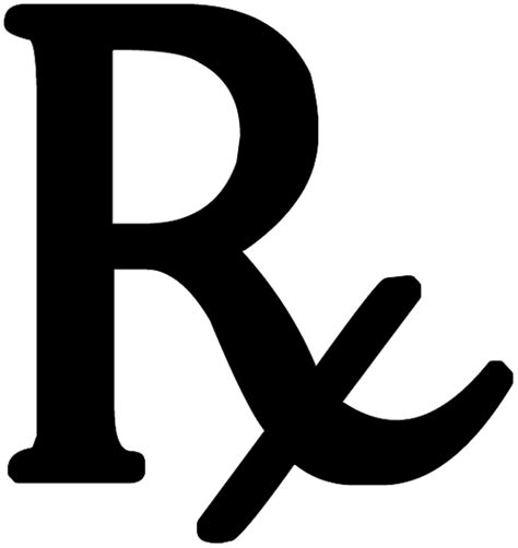 Medical Prescription Symbol Pharmacy Clip Art Prescription Symbol