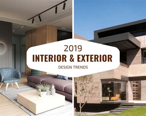 Interior And Exterior Design Trends For 2019 The Architects Diary