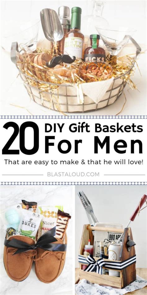 Check spelling or type a new query. Gift Baskets For Men: 20 DIY Gift Baskets For Him That He ...