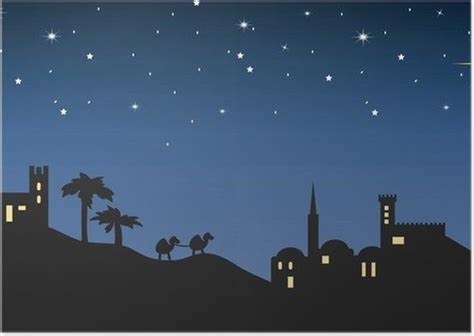 Background Night Bethlehem Poster Pixers We Live To Change