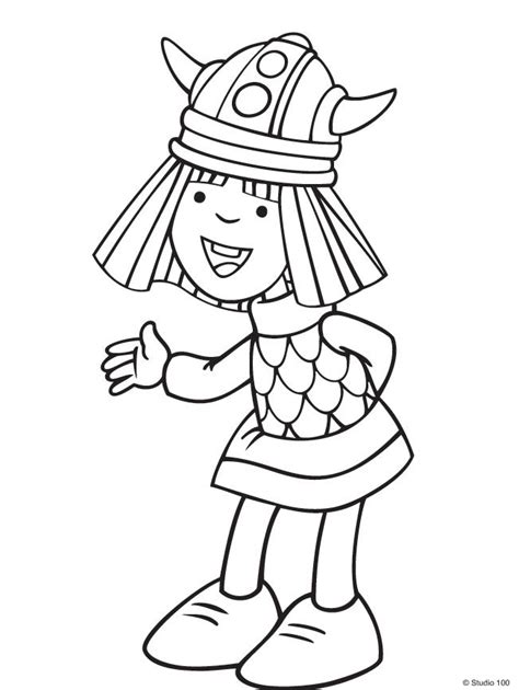 Kids-n-fun.com | 36 coloring pages of Wicky the Viking