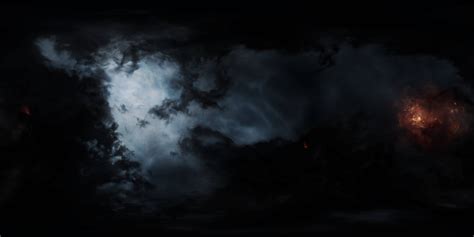 Cloud Sky Dark Space Sign 8k Black Background Night Mystery