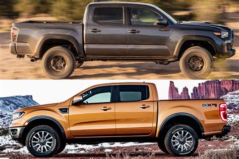 2020 Toyota Tacoma Vs 2020 Ford Ranger Which Is Better Autotrader