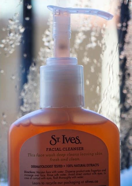 God how i love this job. St. Ives Apricot Cleanser Foaming Face Wash