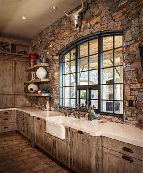Cool 42 Lovely Rustic Western Style Kitchen Decorations Ideas More At