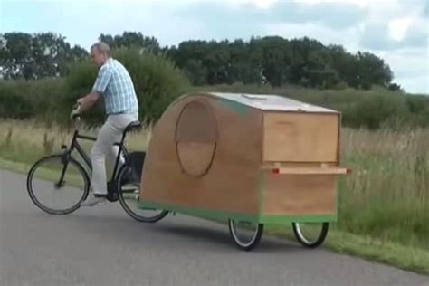 7 Bicycle Campers Micro Trailers That Can Be Towed With A Bike