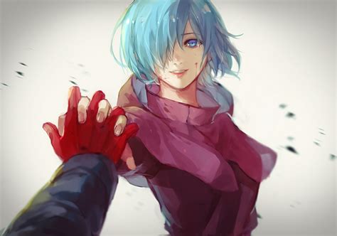 One of the main characters in tokyo ghoul and tokyo ghoul:re. 262 Touka Kirishima HD Wallpapers | Background Images ...