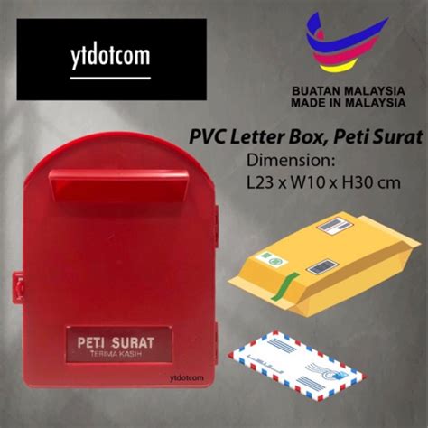 Pos malaysia adalah jasa pengiriman barang dari malaysia ke luar negeri dengan biaya yang murah serta aman, dan layanan yang cepat. PVC Post Letter Box/ Peti Surat Plastik/ Mailbox Letterbox ...