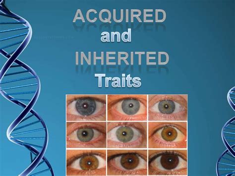 Acquired And Inherited Traits