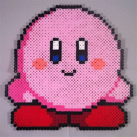 Kirby Perler Bead Sprite Bead Sprite Kirby Sprite