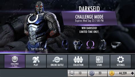 Injustice Gods Among Us Mobile Darkside Challenge Screenshot 01
