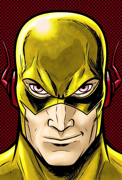 How to draw the flash face. Reverse Flash by Thuddleston on DeviantArt