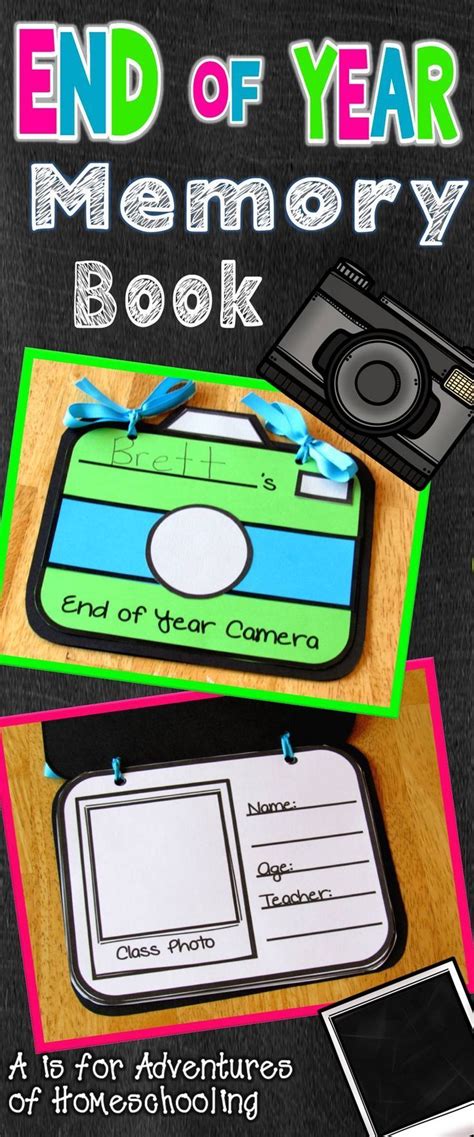 Poems, projects, craft ideas, lesson plans, writing activities, and internet resources. End of Year Memory Book | End of year, Memory books, End ...