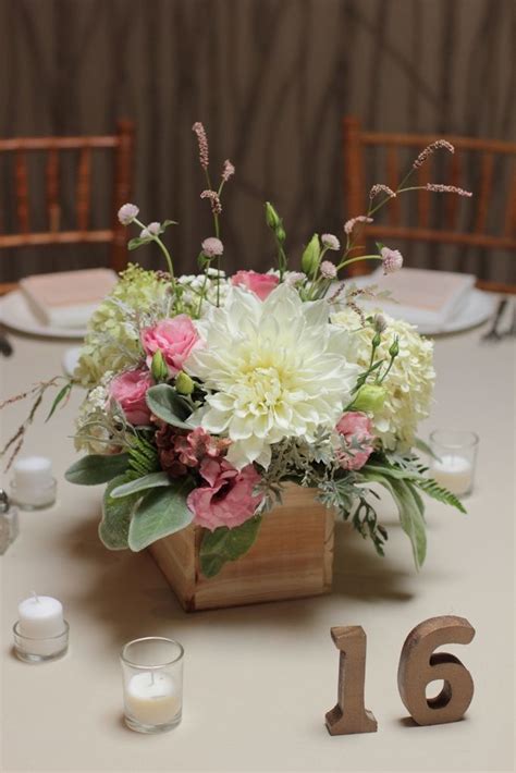 Home Flower Box Centerpiece Wedding Flower Decorations