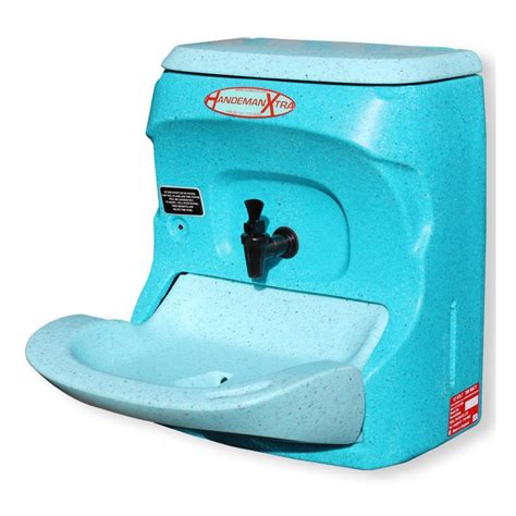 Teal Handeman Portable Handwashing Station