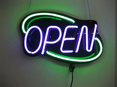 Open Custom Neon Signs Order Your Neon Signs Right Now At