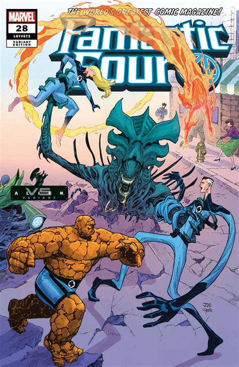 Fantastic Four 2018 28 Variant Comic Issues Marvel