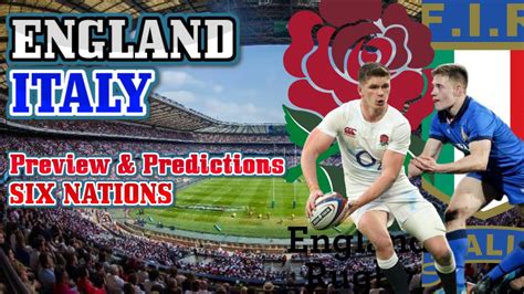 That was despite the visitors taking an unexpected early lead with montanna ioane crossing for a try in the third minute. ENGLAND V ITALY PREVIEW:- SIX NATIONS 2021 - YouTube