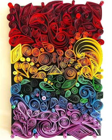 Abstract Quilling 5 X75 Paper Art With Images Quilled Paper