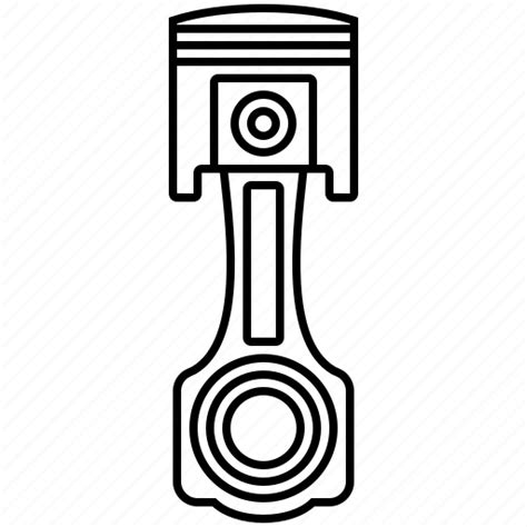 Automotive Cylinder Engine Mechanic Piston Icon Download On