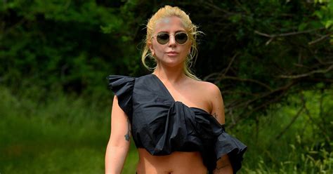 Lady Gaga Goes Hiking In Typically Casual Outfit Of Heels And A
