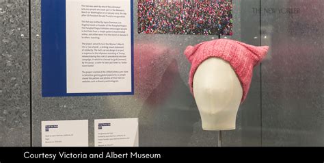 The Victoria And Albert Gains A Pussyhat The New Yorker