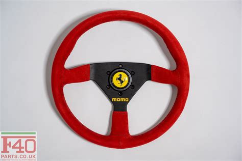 Ferrari Momo Challenge Steering Wheel Red F40 Parts
