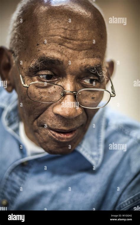 Old African American Man Serious Hi Res Stock Photography And Images