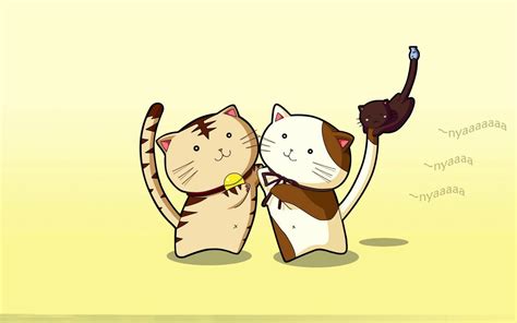 Kawaii Anime Cute Cat Wallpaper Cat S Blog