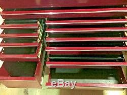 Snap On Tool Box Master Series Drawer Roll Cab Top Box Cranberry Usa