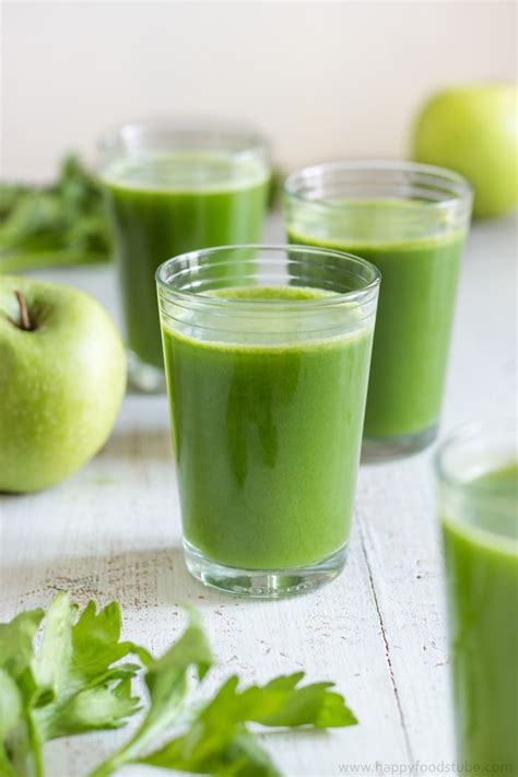 To make your juicing process better. Glowing Skin Green Juice Recipe - Happy Foods Tube