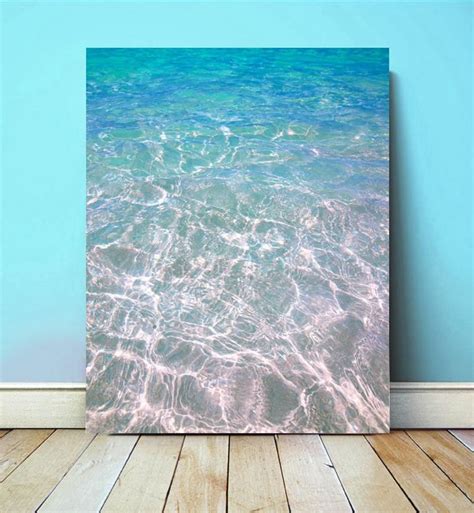 Water Art Print Abstract Large Wall Art Turquoise Water Art Etsy