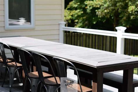 It isn't a difficult set up, the holes simply don't all match up. DIY Outdoor Table: What to do with leftover composite ...