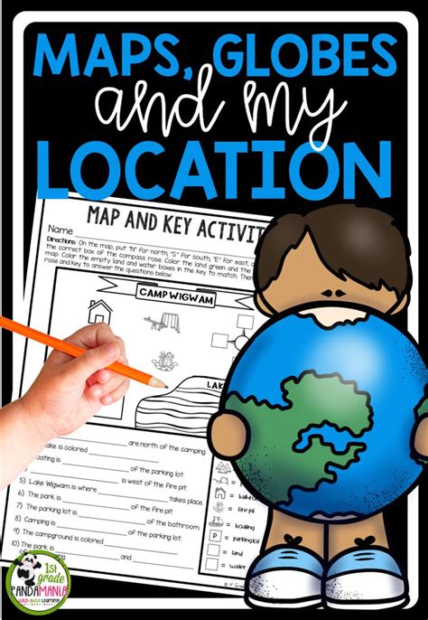 Maps Globes And My Location Exploring Geography For 1st Grade