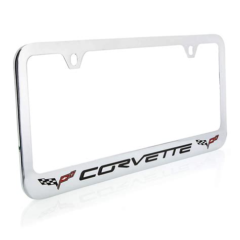 Buy C6 Corvette License Plate Frame With C6 S Online At Desertcartuae