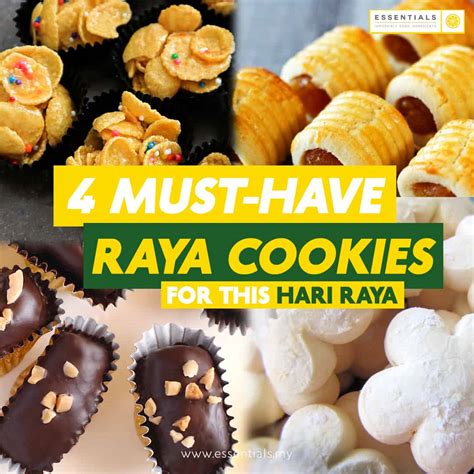 Top 4 Must Have Hari Raya Cookies Essentials My