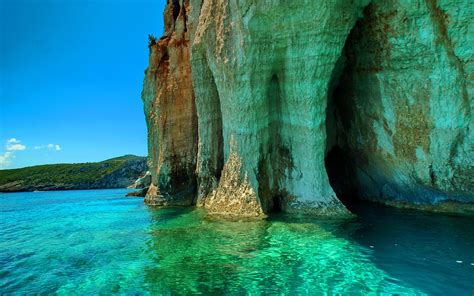 Grotto Beautiful Sea Wallpapers Grotto Beautiful Sea