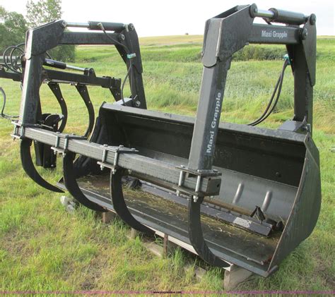 Maxi 210 Grapple Fork Bucket In Williston Nd Item A8632 Sold
